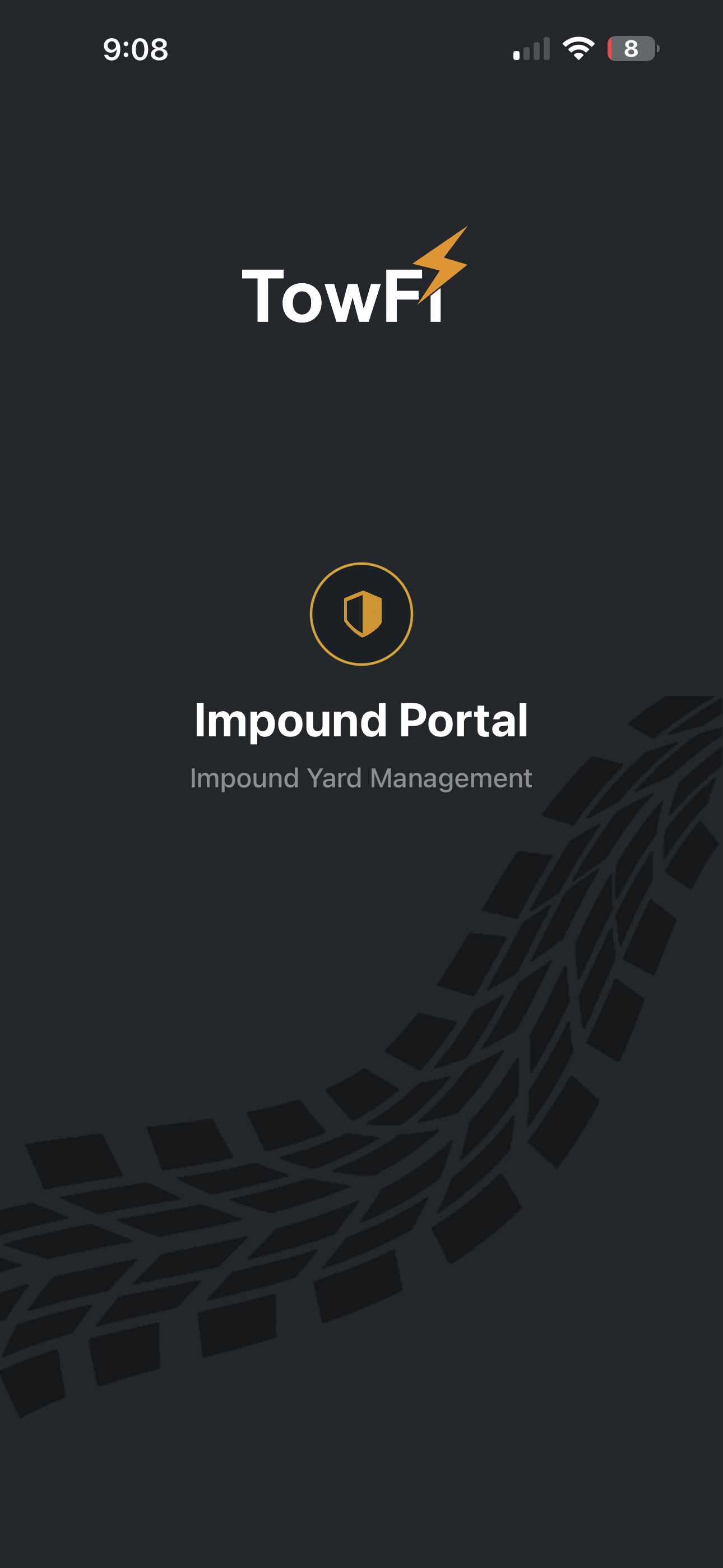 Impound Portal app by TowFi: impound yard management